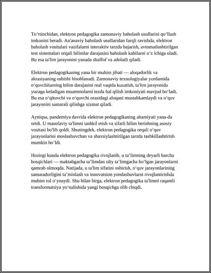 ELEKTRON PEDAGOGIKA ASOSLARI 4
