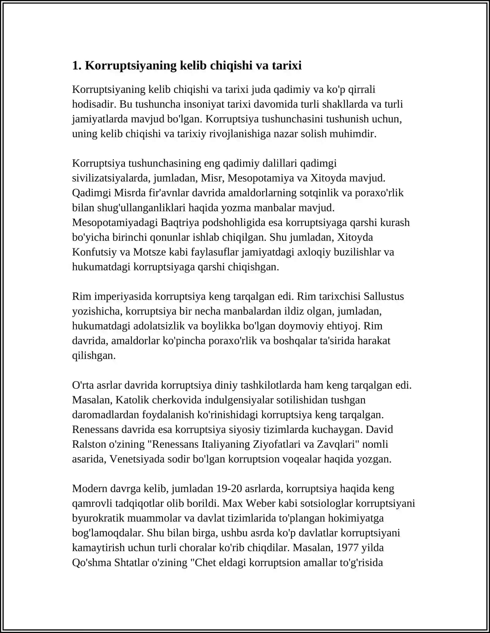 KORRUPTSIYANING MAZMUN-MOHIYATI VA UNING OQIBATLARI 4