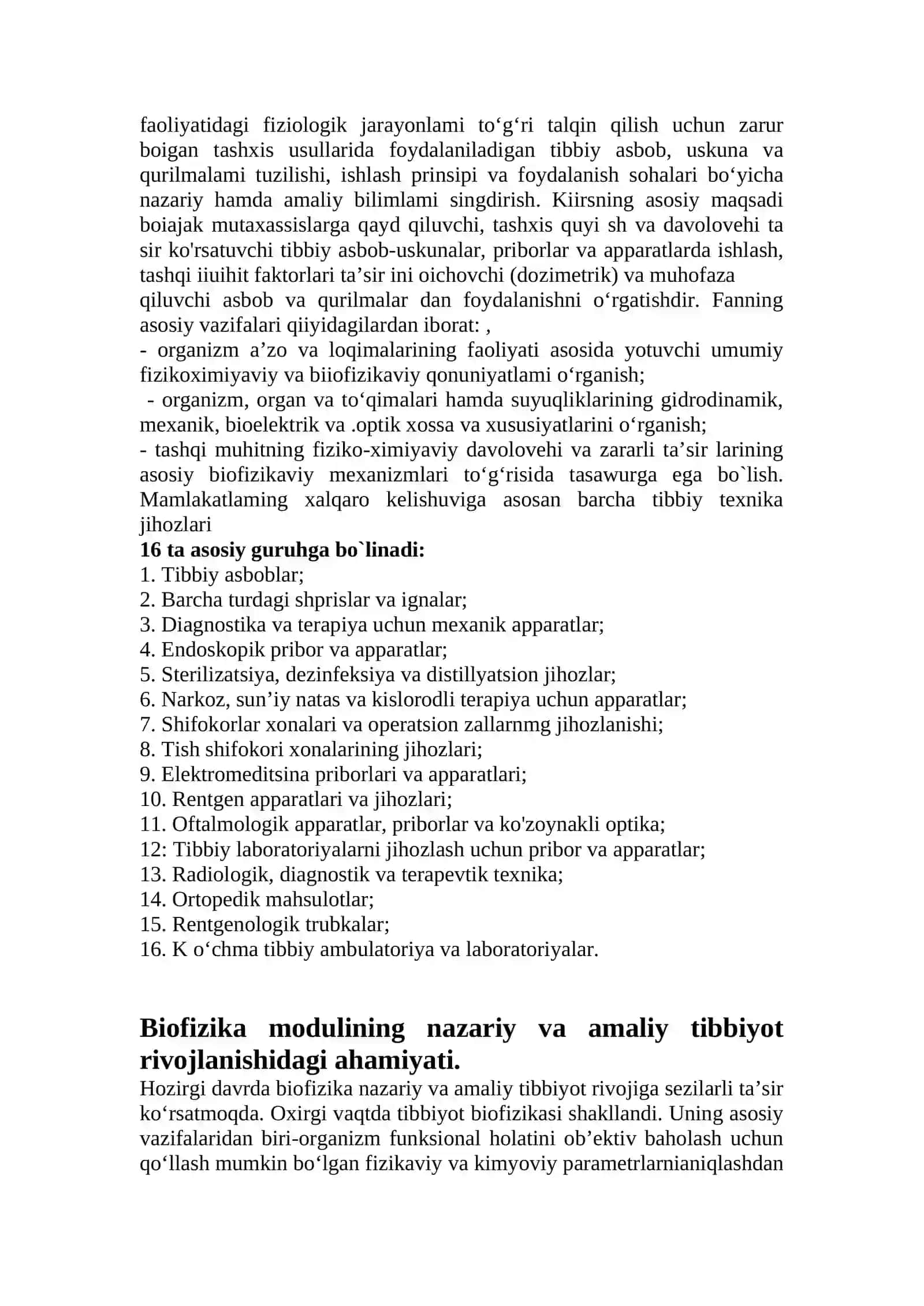 Biofizika fan sifatida 4