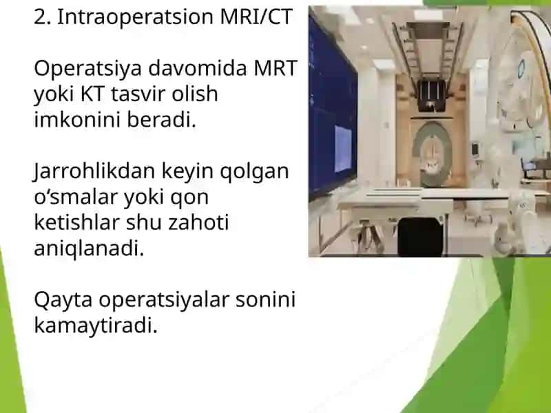 Neyroxirurgiyada qulga kiritilgan yutuqlar Kraniotomiya Vakranioplastika 4