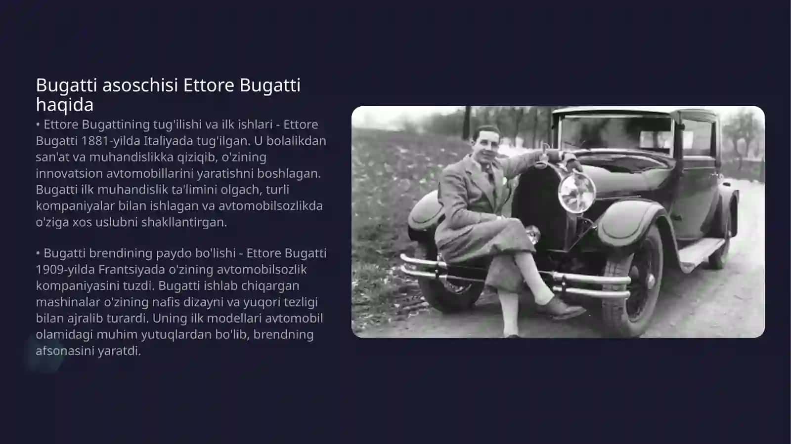 Bugatti avtomobil modellari 4