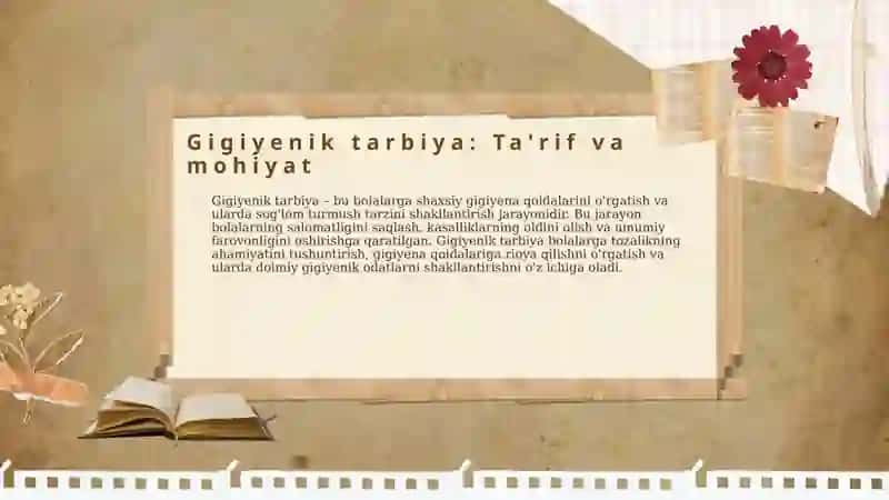 Bolalarda gigiyenik tarbiya va jismoniy mashqlar 4