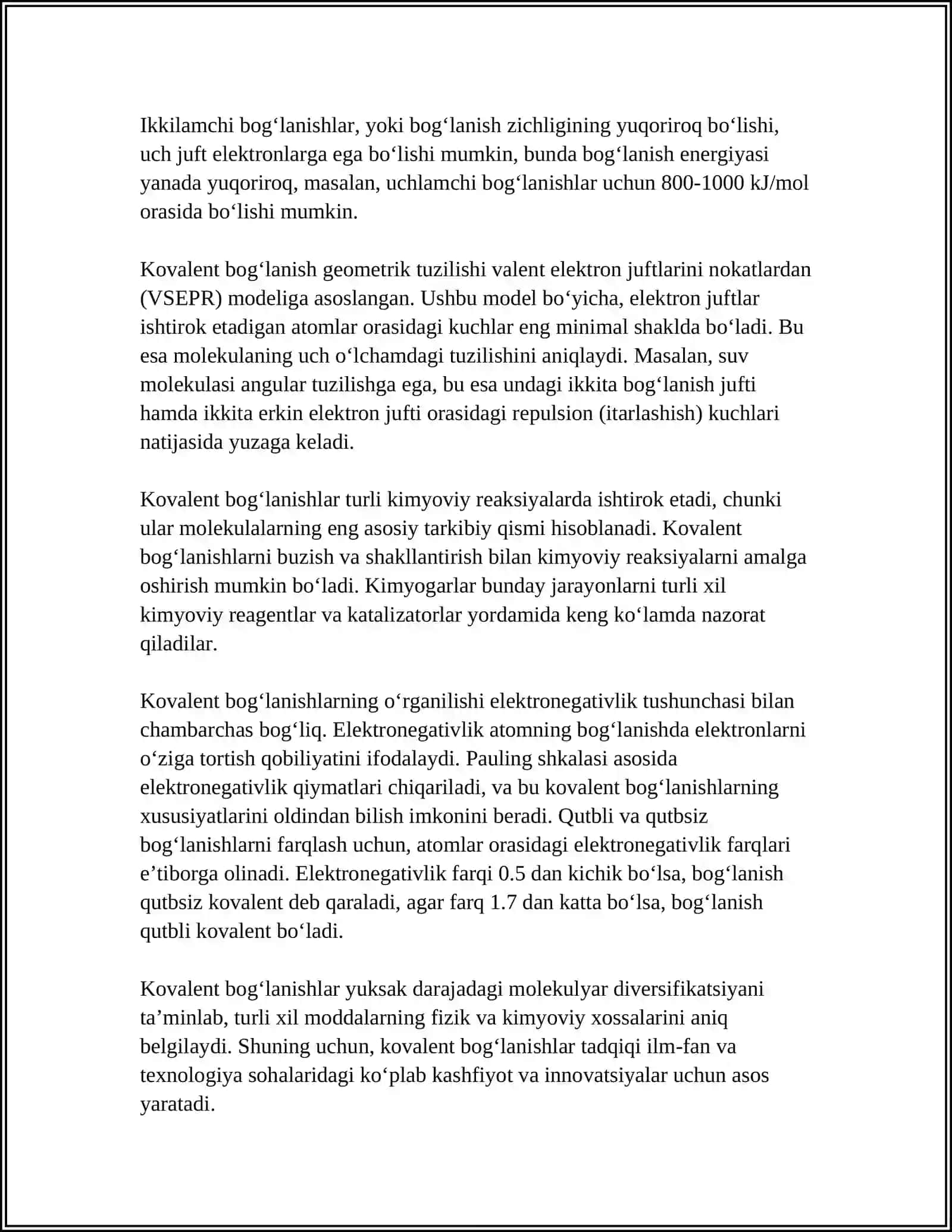 KIMYOVIY BOG'LANISHLAR 4