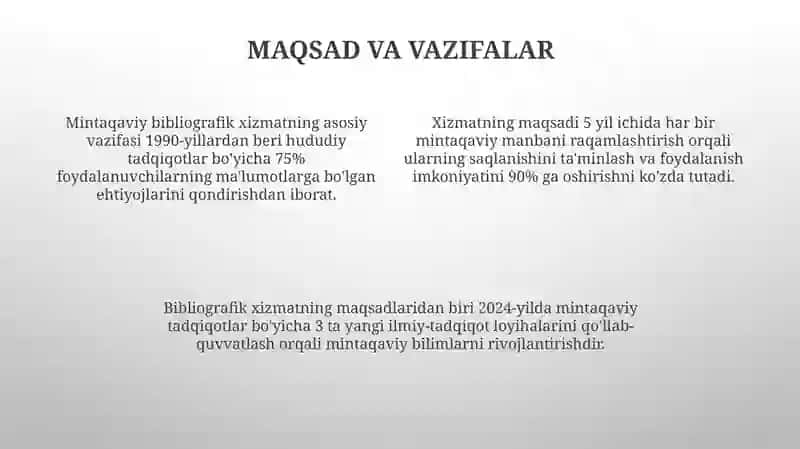Mintaqaviy bibliografik xizmatlar 4