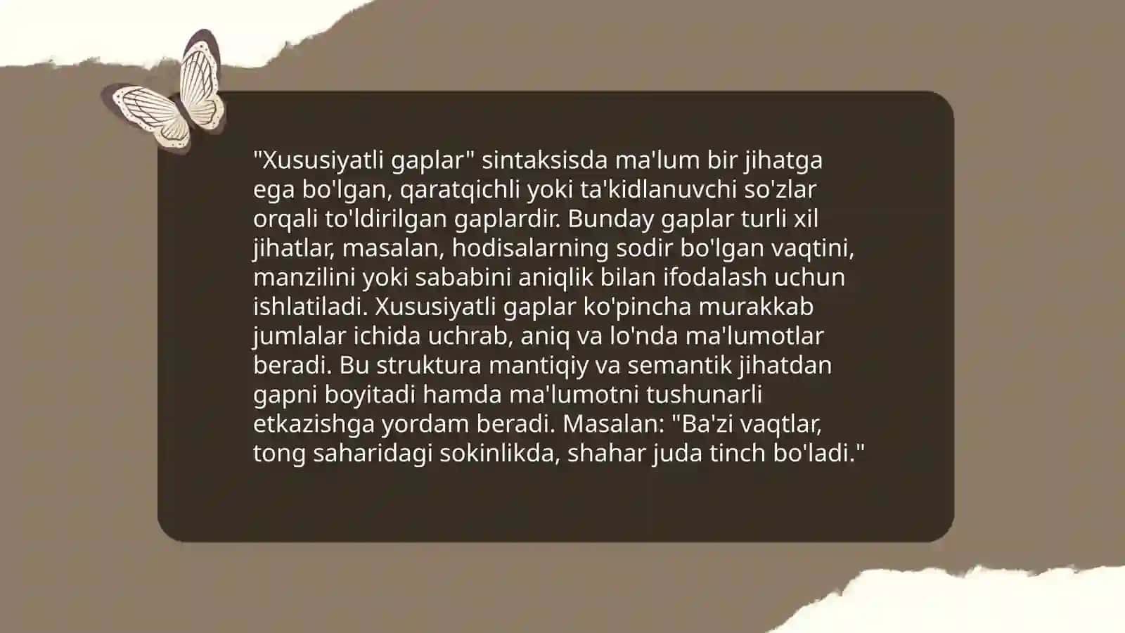 Oddiy gap tuzilishi 4