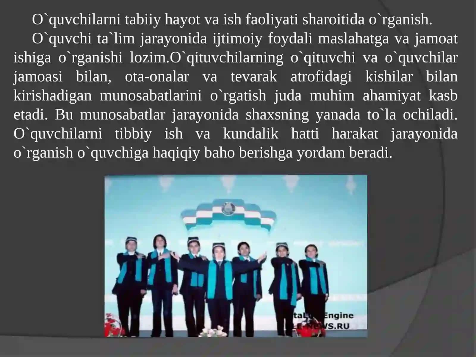 O’quvchilar jamoasining ish faoliyati 4