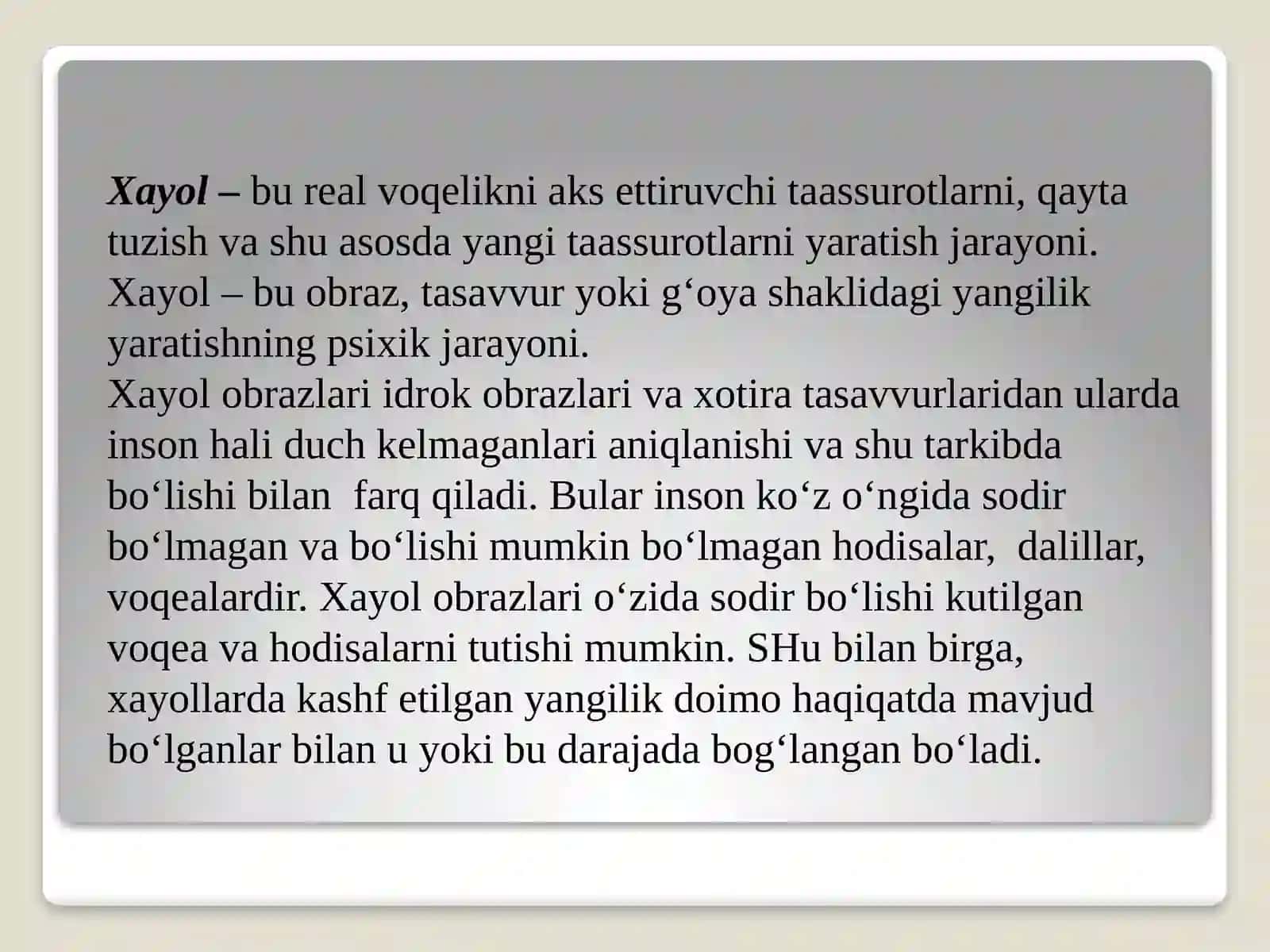 XAYOL XUSUSIYATLARI VA FENOMENLARI 4