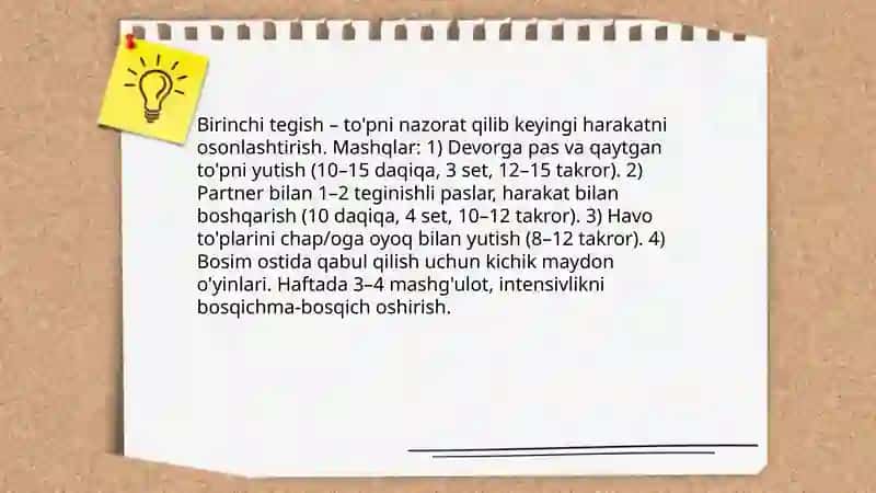 To'pni boshqarish texnikasi 4