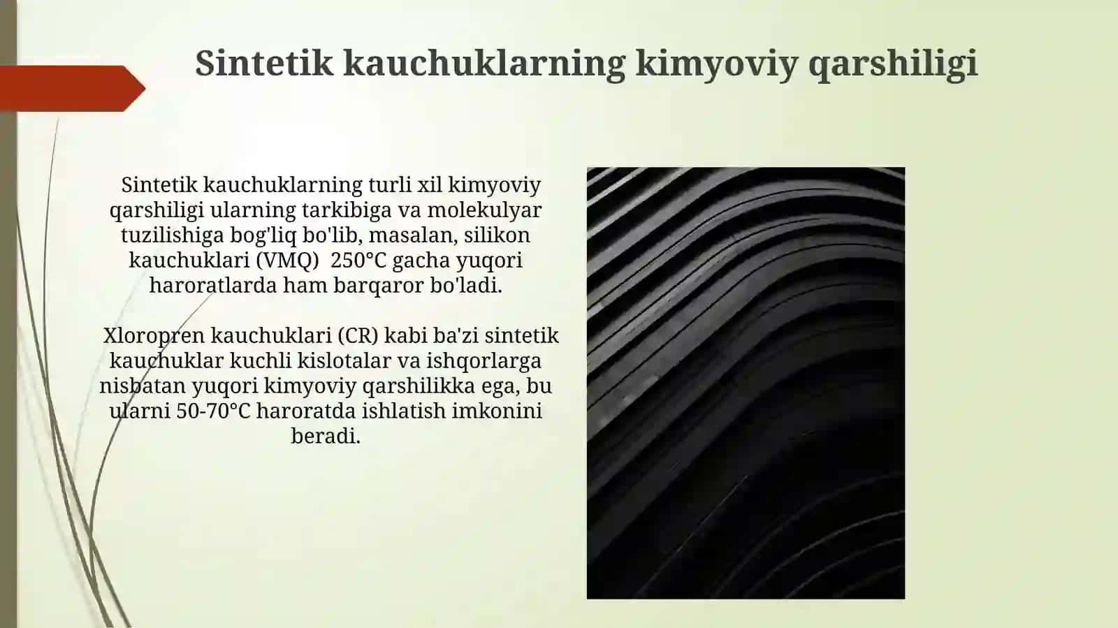 Suniy va tabiiy kauchik olinishi va xossalari 4