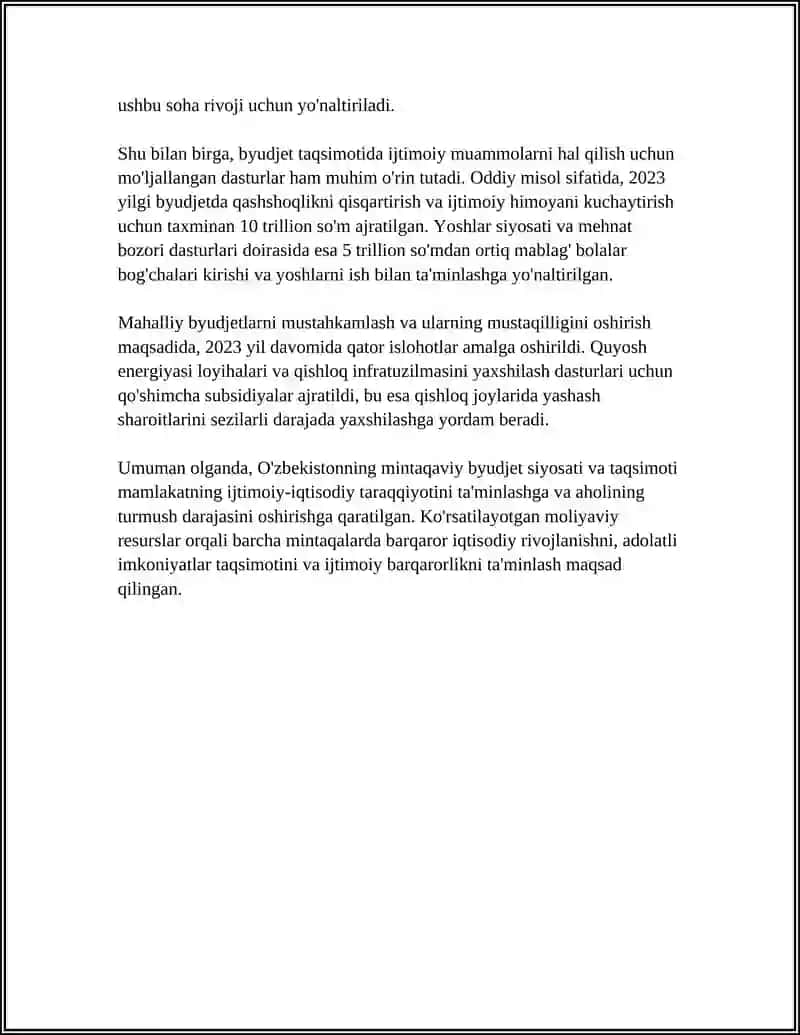 MINTAQALARNING MOLIYAVIY VA IQTISODIY SIYOSATI 4