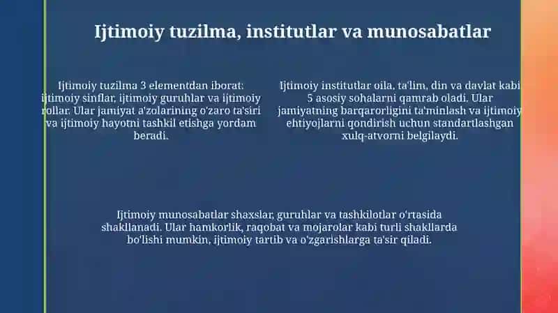 Jamiyat falsafasi 4
