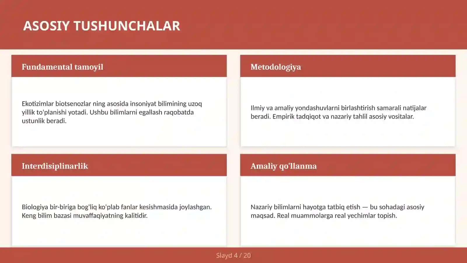 EKOTIZIMLAR BIOTSENOZLAR 4