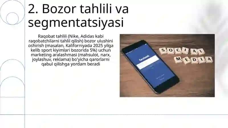 Marketing dasturi va uni ishlab chiqish 4