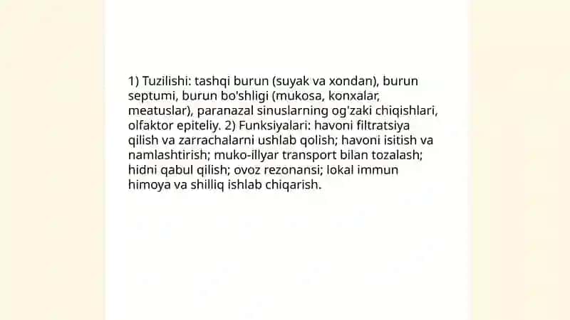 Nafas a'zosi tizimi 4