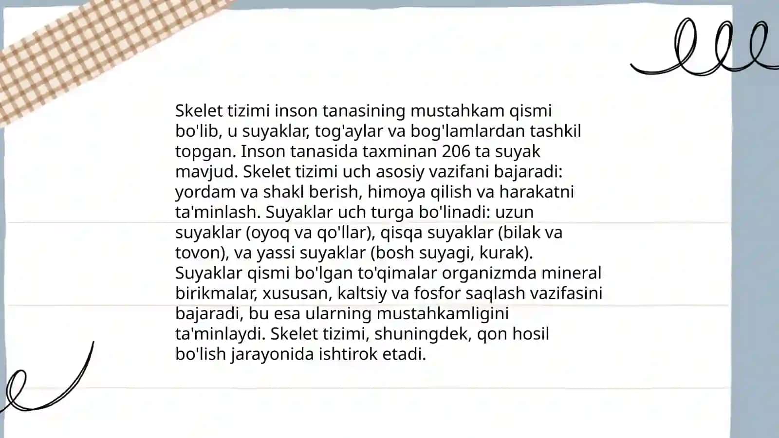Jumayeva Madina Anatomiya fanidan tayyorlagan mustaqil ish 4