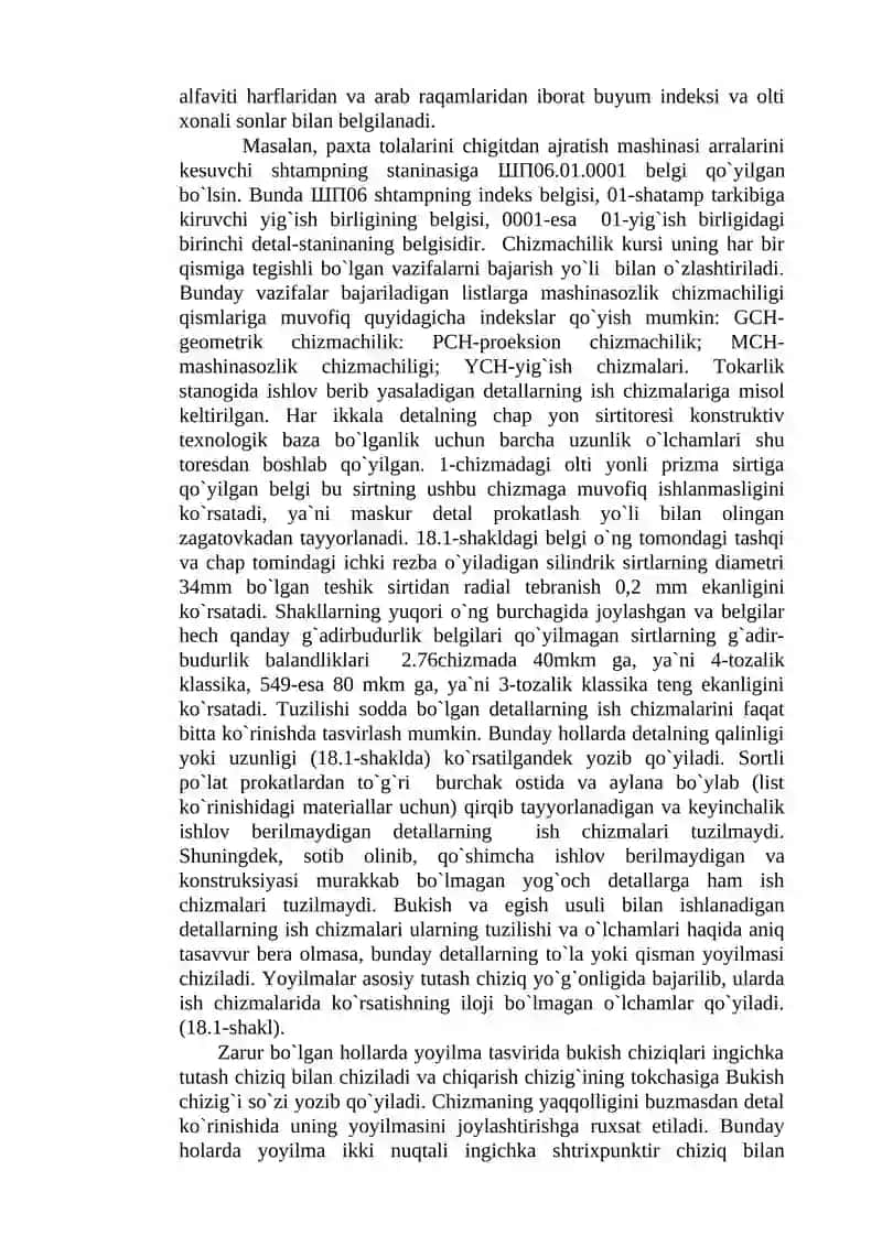 Detallarning eskizlarini tuzish 4