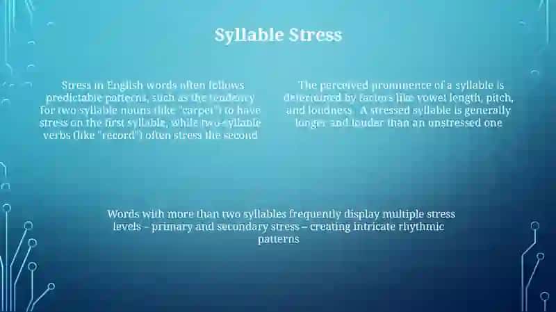 Syllables in English 4
