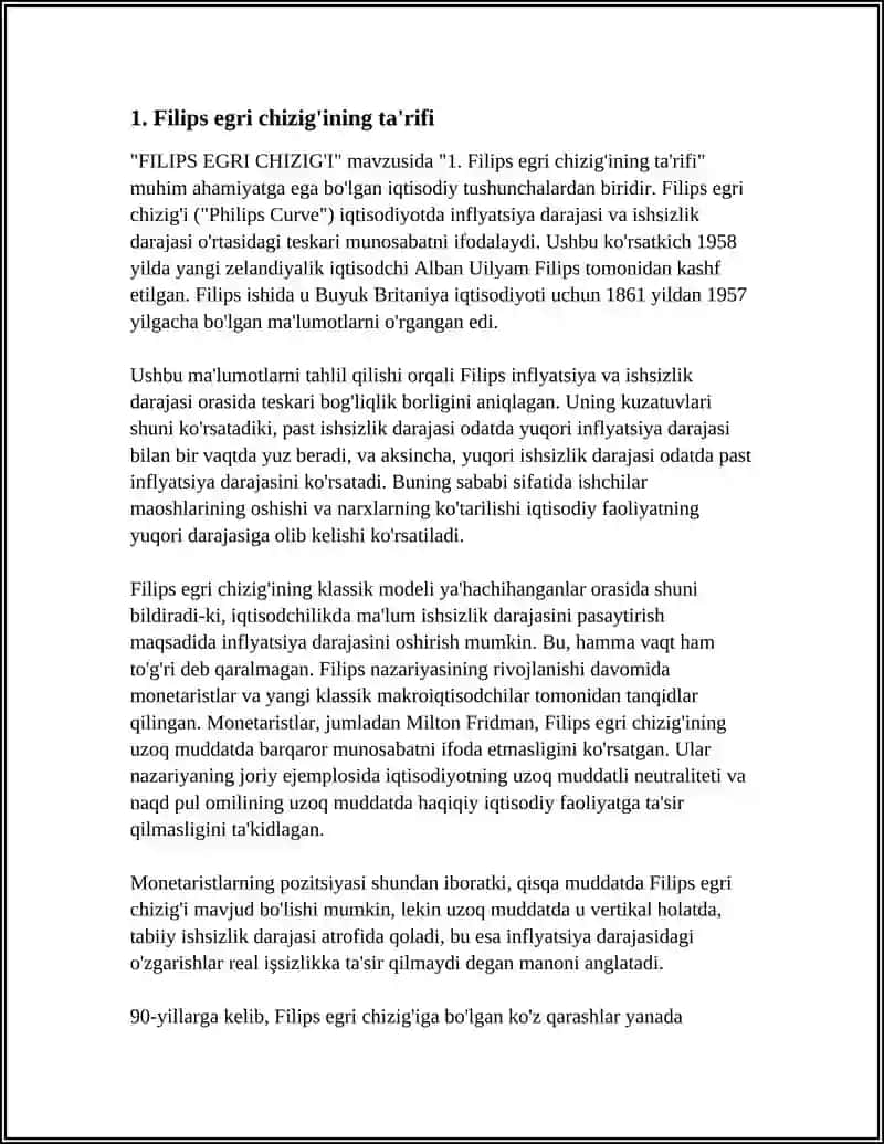 FILIPS EGRI CHIZIG'I 4