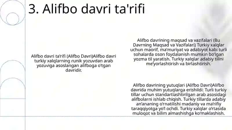 Alifbo Davri, Bu Davrning Maqsad Va Vazifalari 4