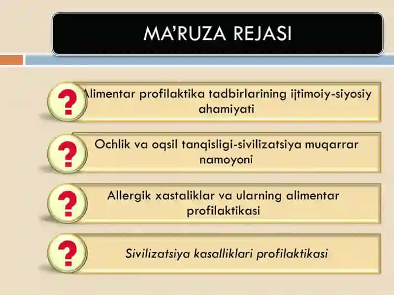 SIVILIZATSIYA KASALLIKLARINI ALIMENTAR MUAMMOLARI 4