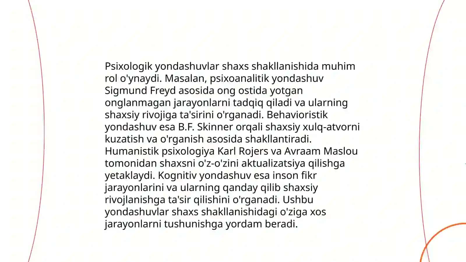 Shaxsning ijtimoiy shakllanishi 4