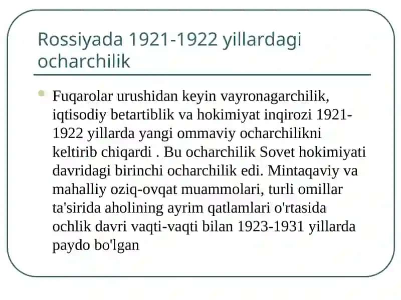 Sovet hokimiyati davri ocharchilik 4