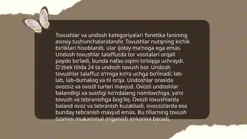 Tovush va fonema 4