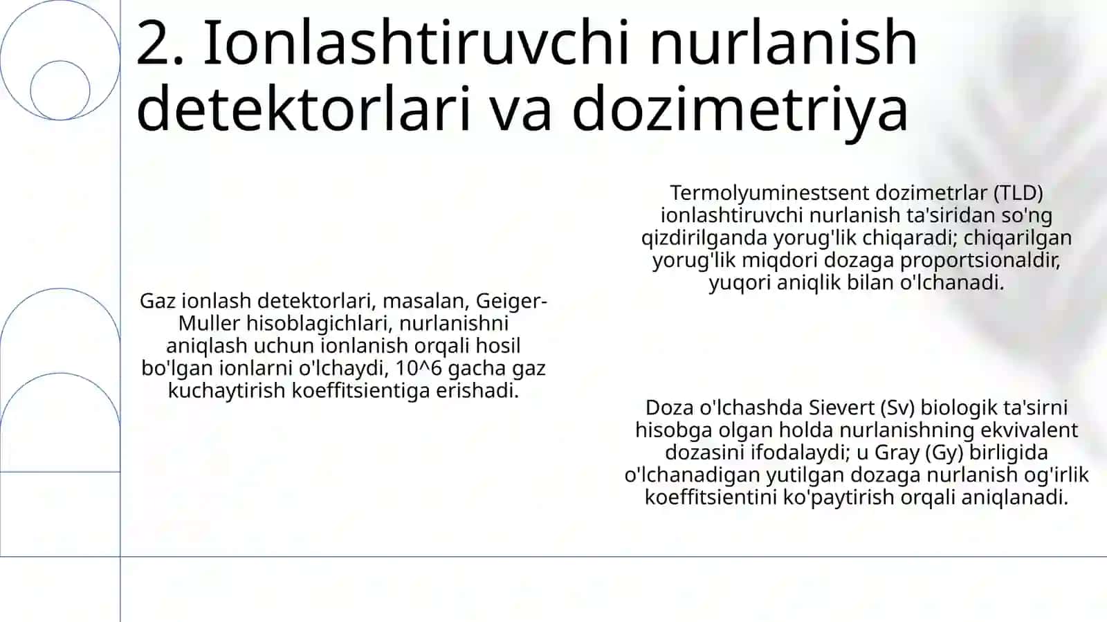 Ionlashtiruvchi nur diagnostika usullari 4