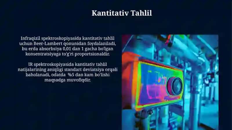 Infraqizil spektroskopiyaning analizda qo‘llanilishi 4