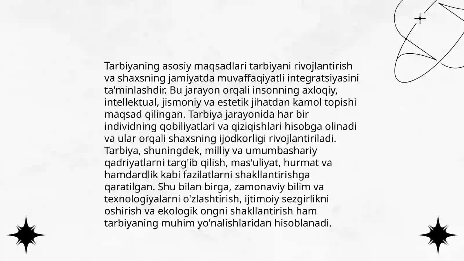 Tarbiyaning maqsad va vazifalari 4