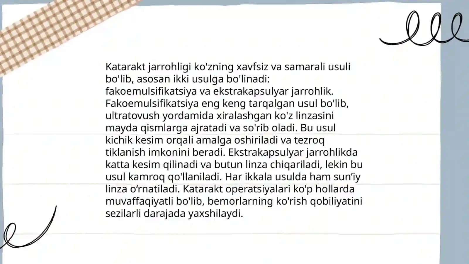 Ko'z mikroxirurgiyasi 4