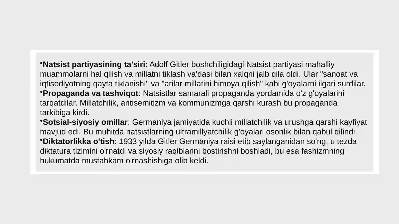 FASHISTIK GERMANIYANING AGRESSIF TASHQI SIYOSATI 4