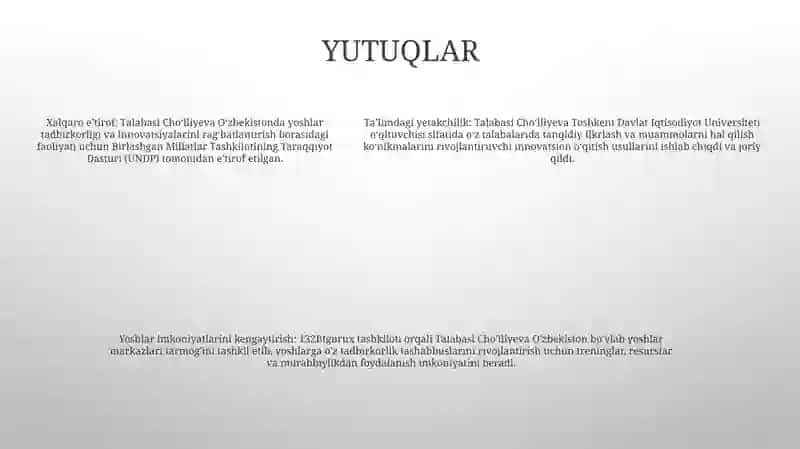 Dilrabo Talabasi ChoʻLliyeva 4