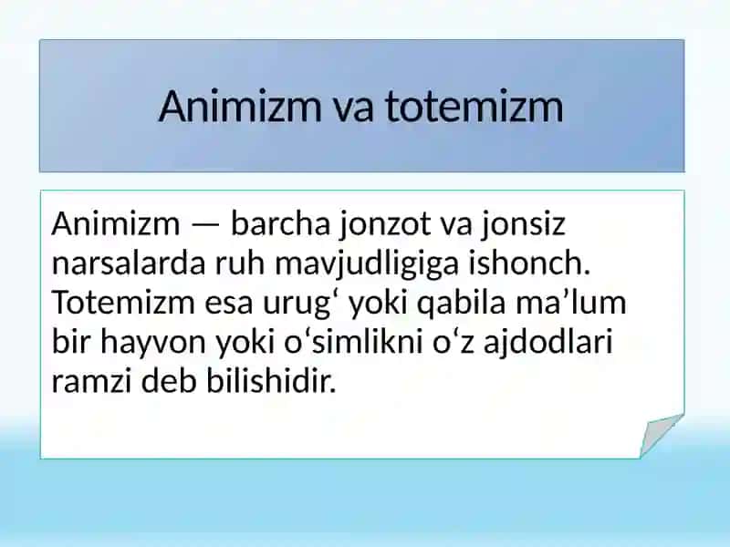 Diniy qarashlarning tarixiy genezisi 4