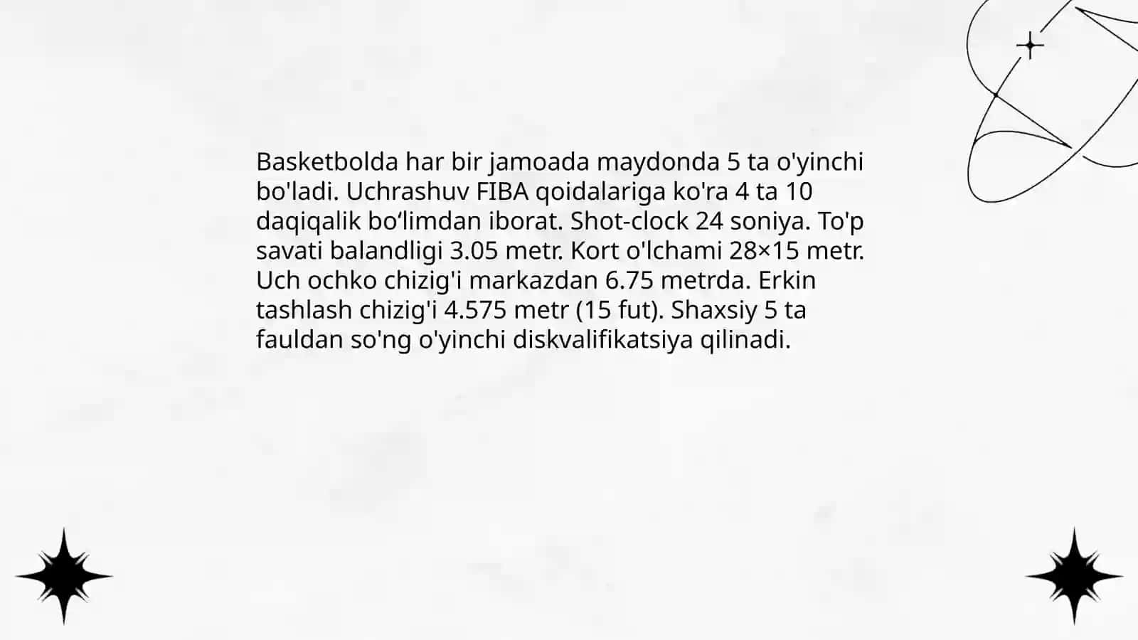 Basketbol oyinlarining tarixi 4