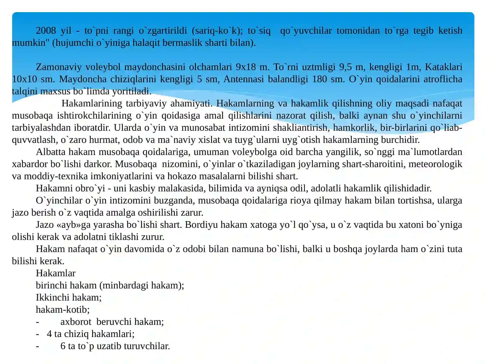 Voleybolda maxsus jismoniy tayyorgarlik 4