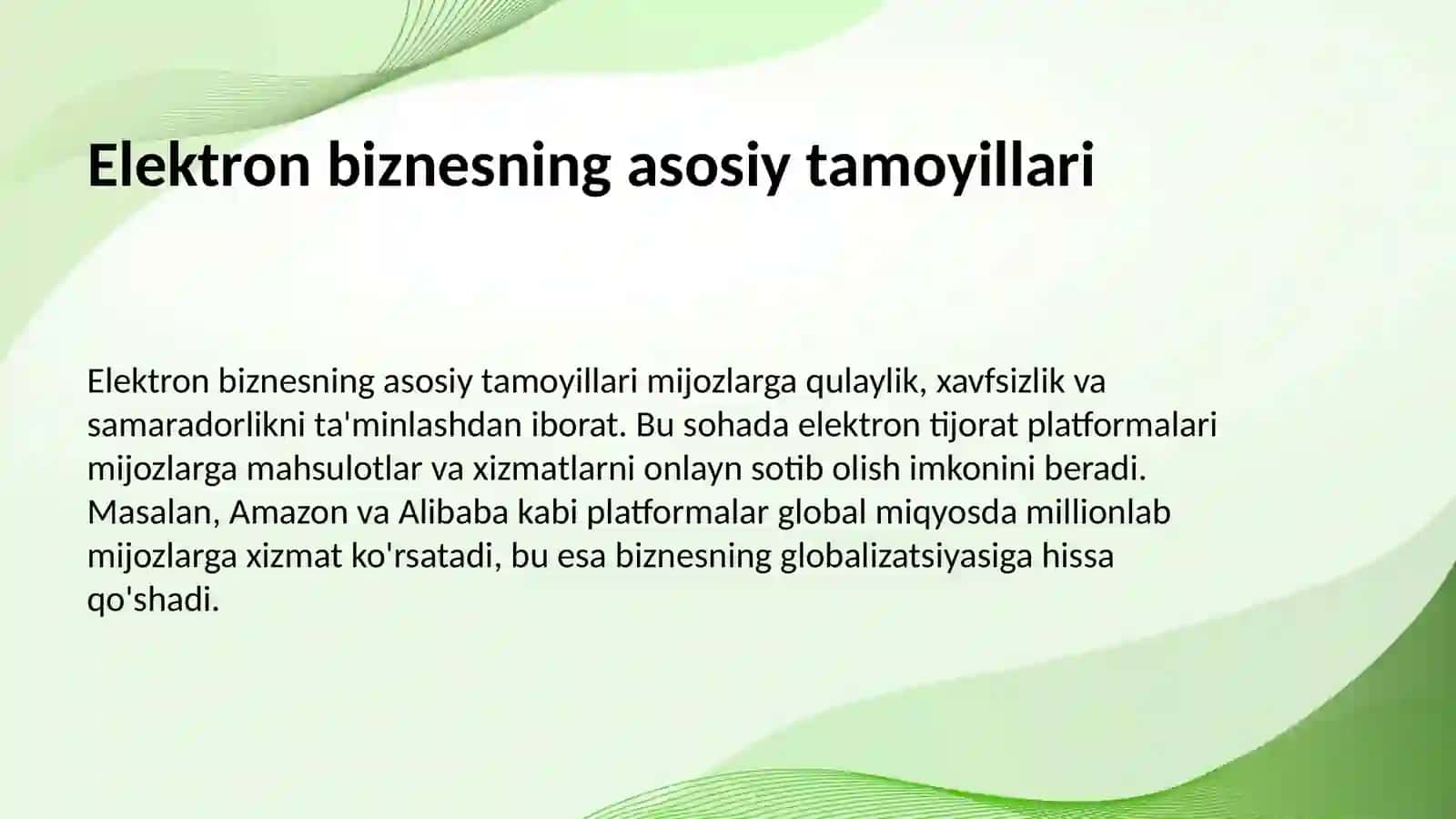 Elektron biznes va Mobil-tijorat 4