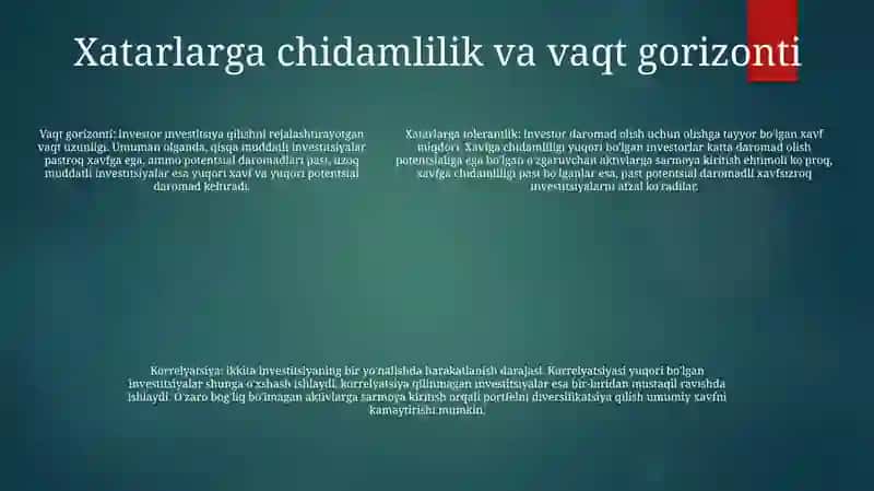 Investitsiyalar Hisobi 4