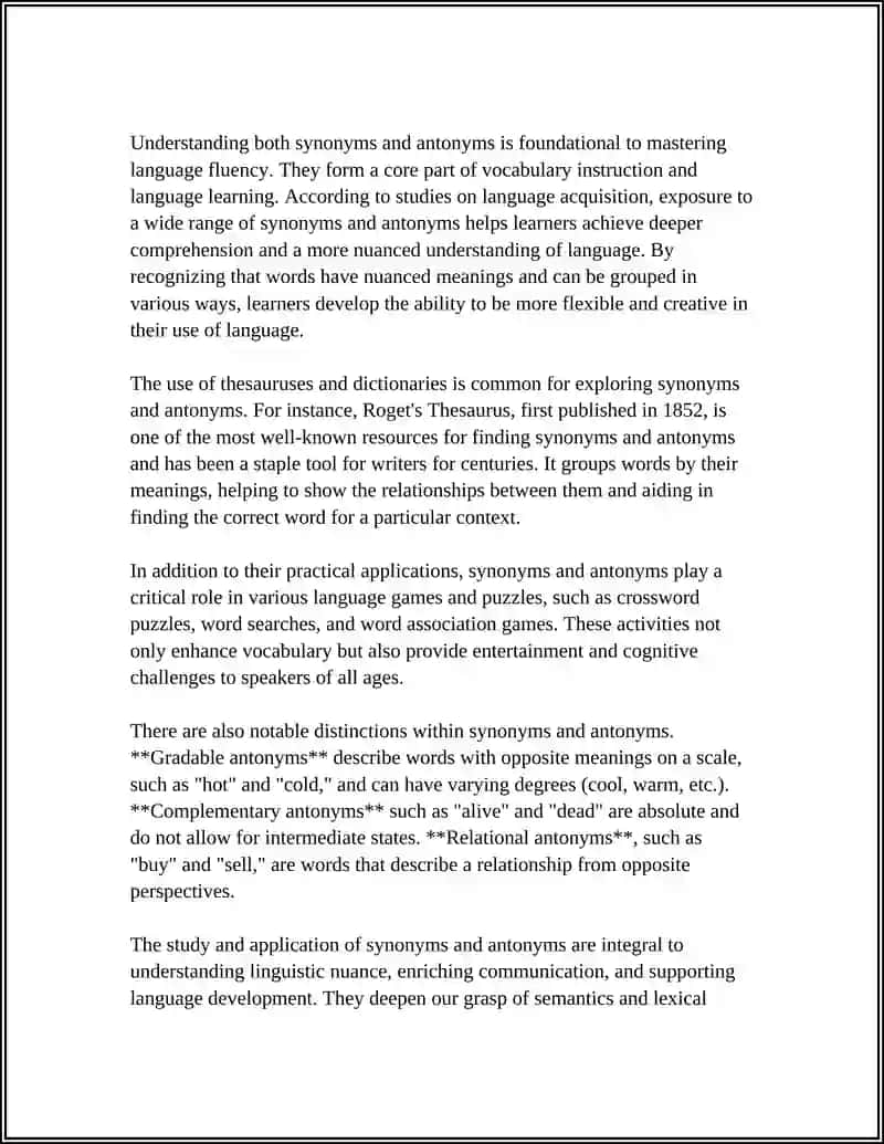 VOCABULARY BUILDINGS 4