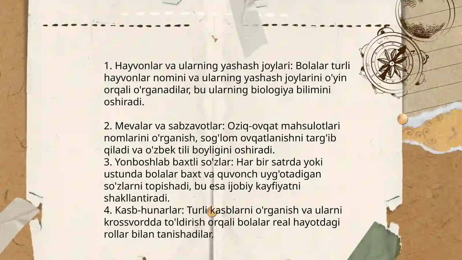 Krossvord ishlab chiqish Matematik rebus tayyorlash 4