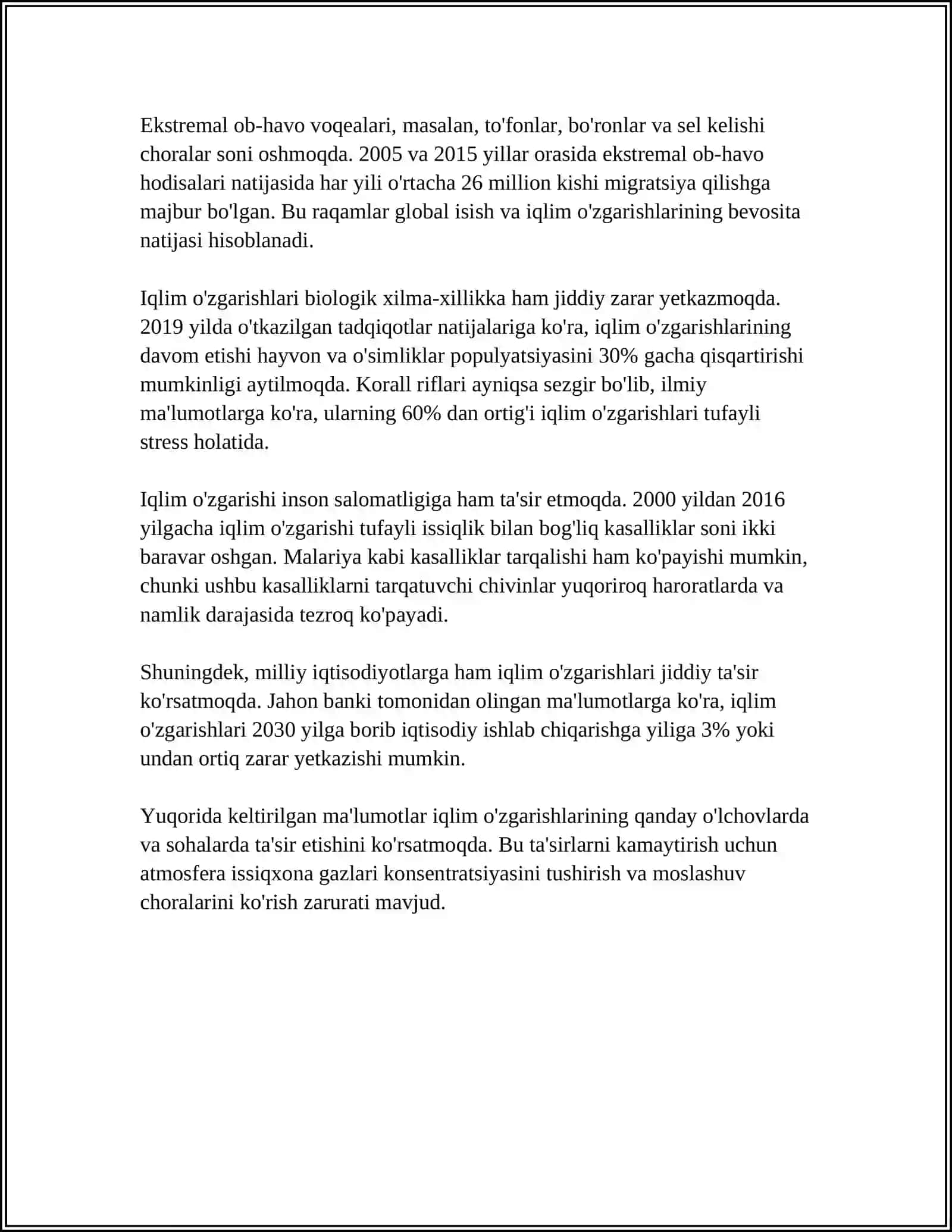 MINTAQAVIY GEOGRAFIYANI O‘RGANISH 4