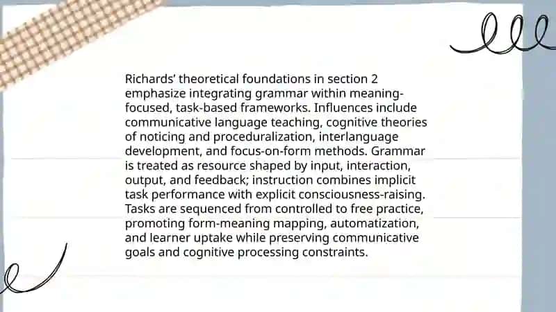 Addressing the Grammar Gap in Task Work Jack C.Richards 4
