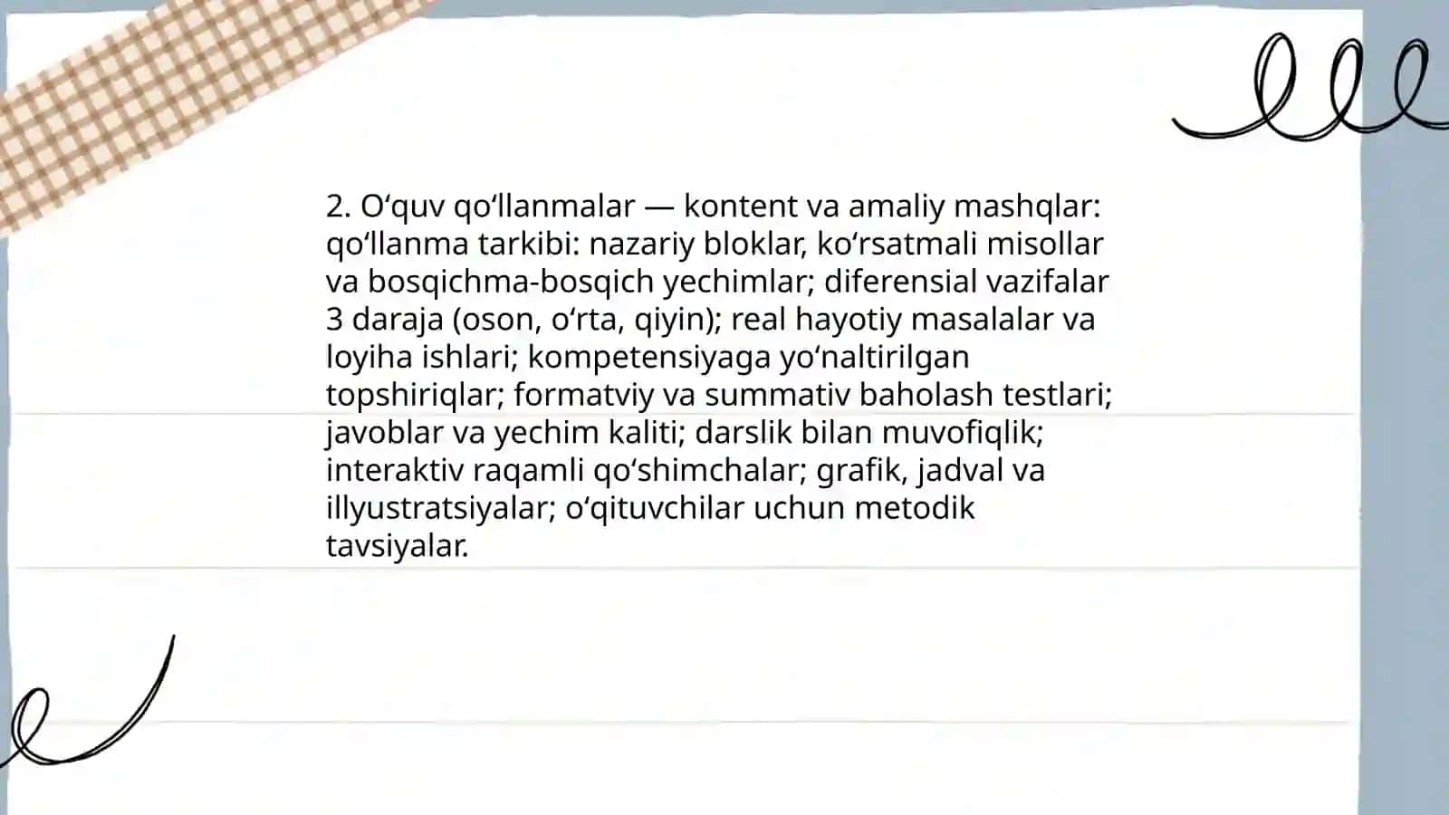Matematikani oʻqitish vositalari 4