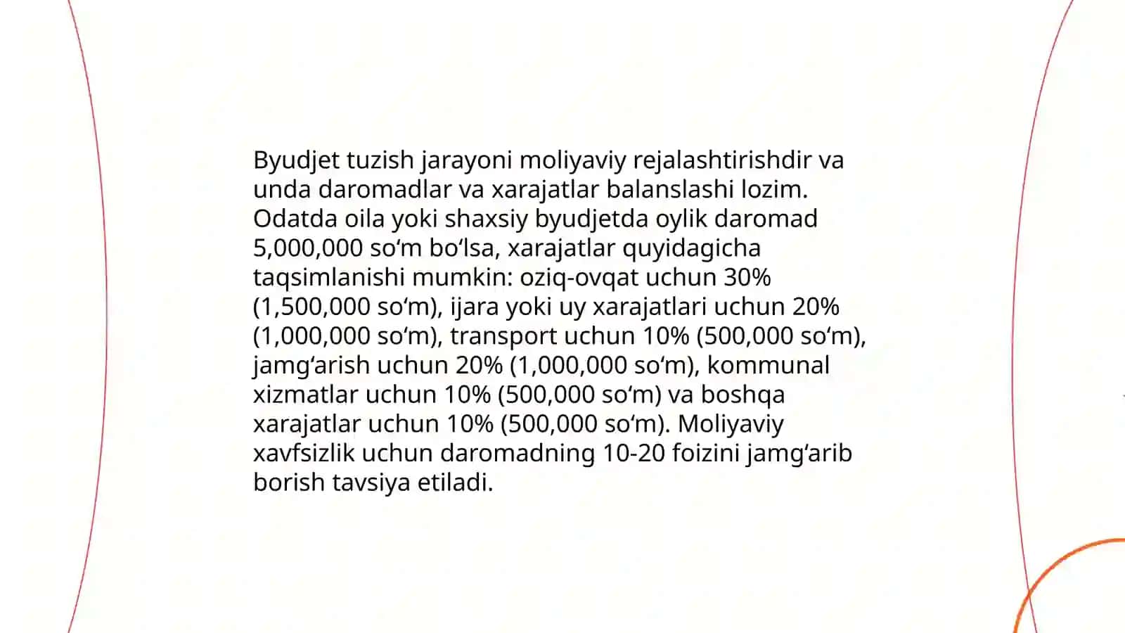 Moliyaviy rejalashtirish 4