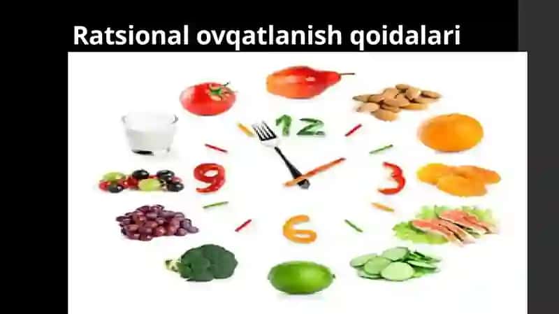 Ratsional ovqatlanish qoidalari 4