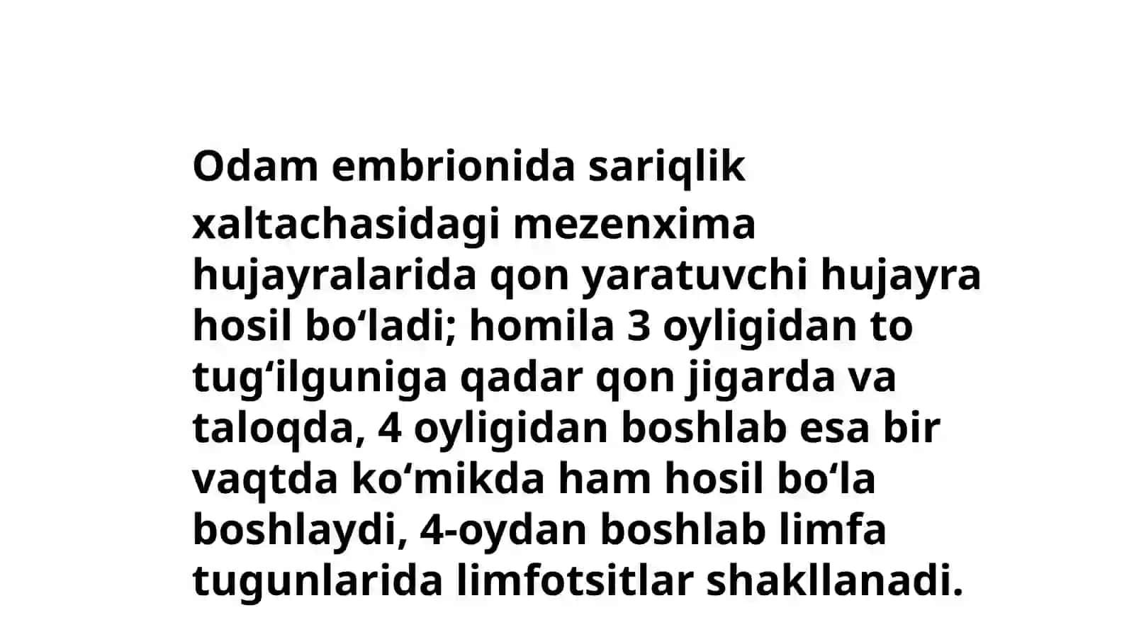 Gematopoez nazariyalari 4