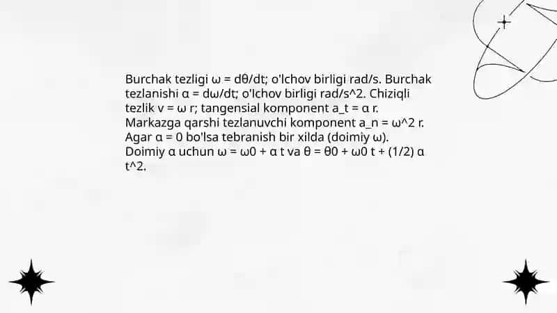 MODDIY NUQTANING AYLANMA HARAKATI 4
