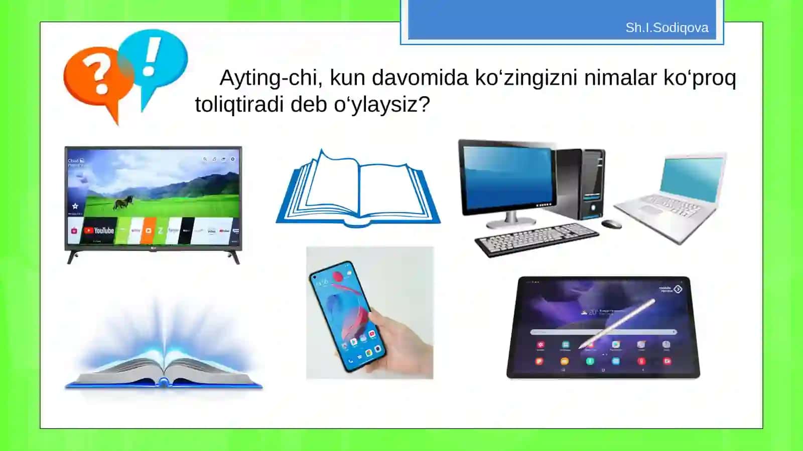 6-sinf Ona tili fani Otlarning lug'aviy shakllari dars taqdimot 4