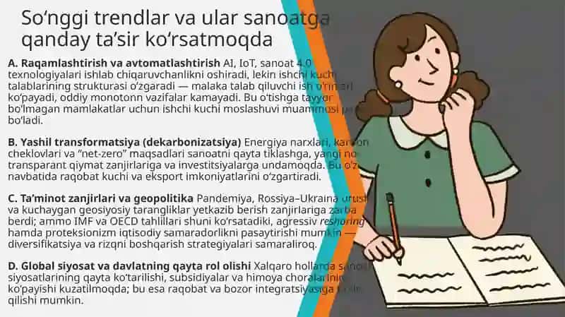 Sanoat tarmoqlari va ularning rivojlanishi 4