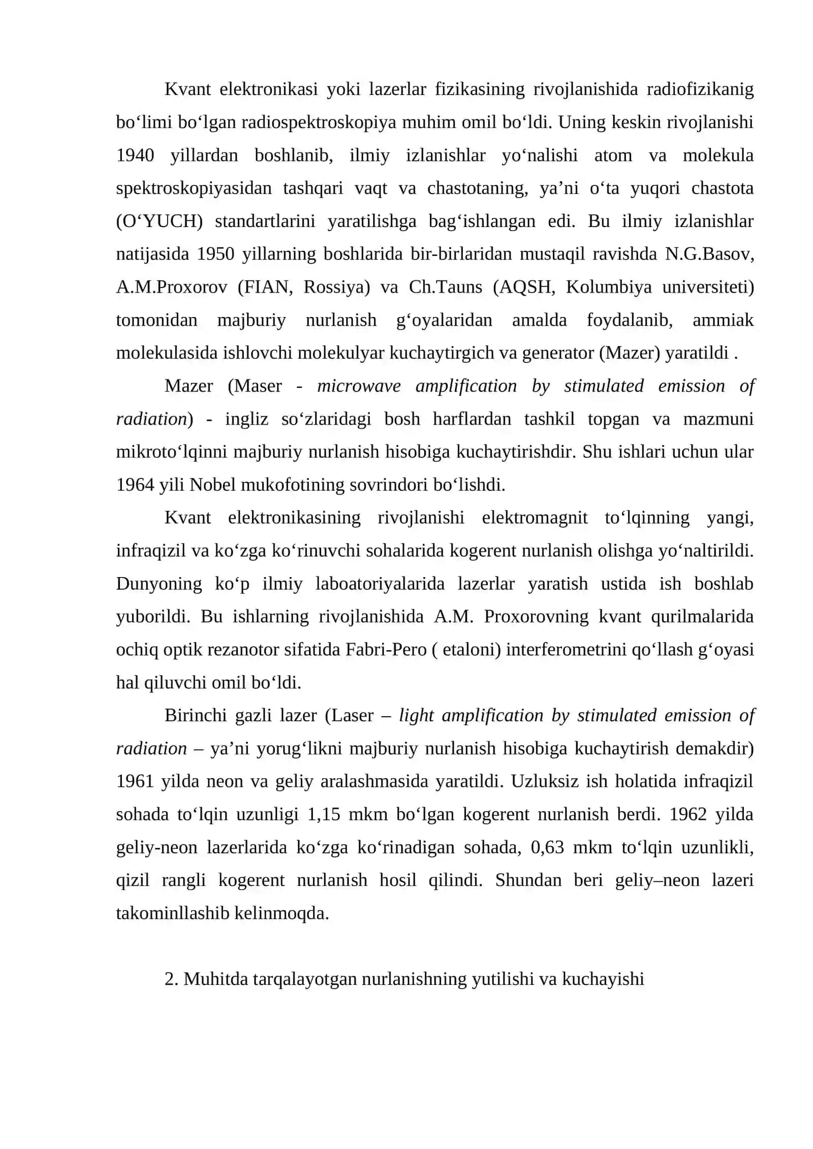 Lazerlar haqida Tushuncha 4
